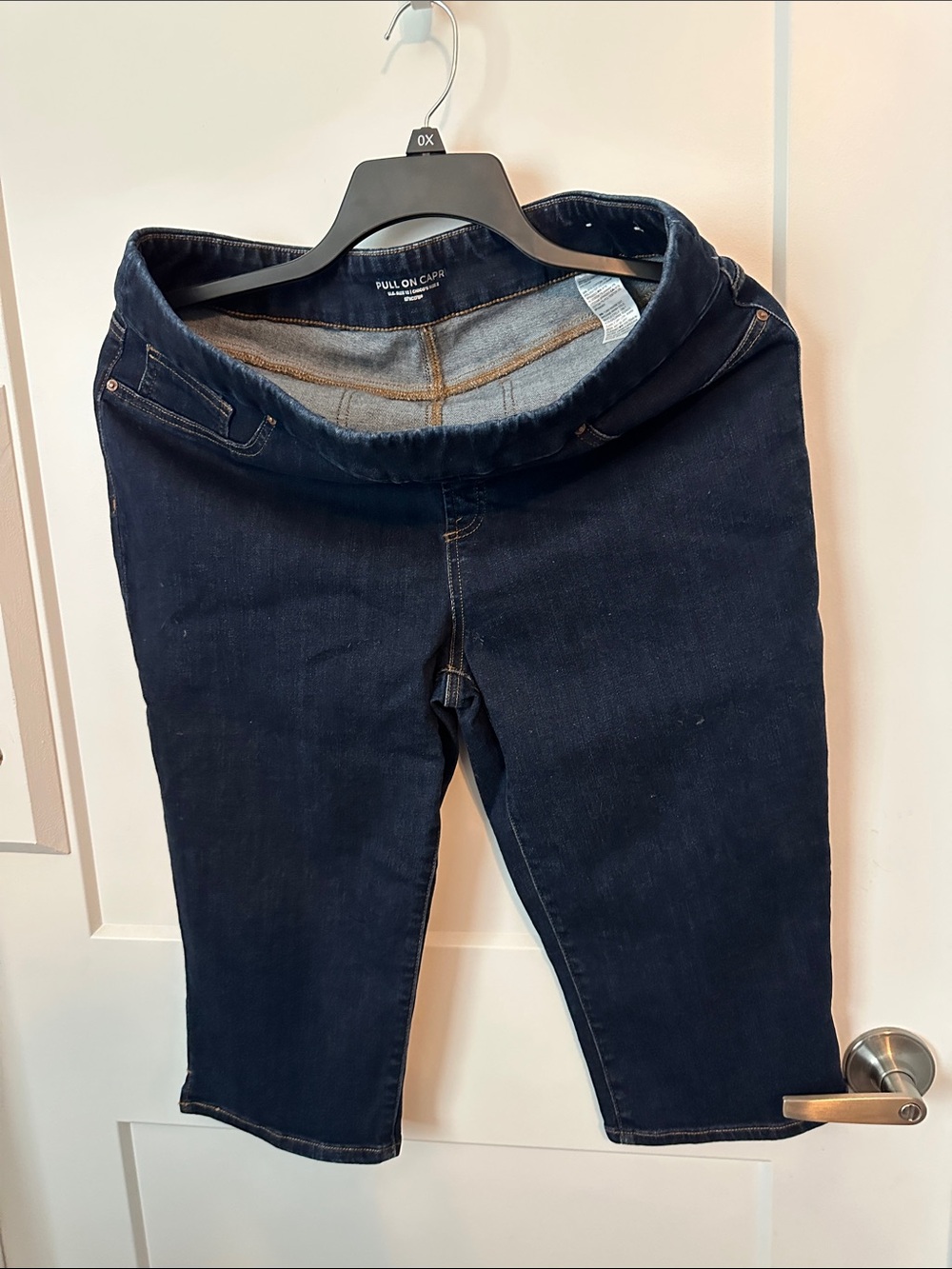 Chico's Dark Blue Pull-On Jeggings
